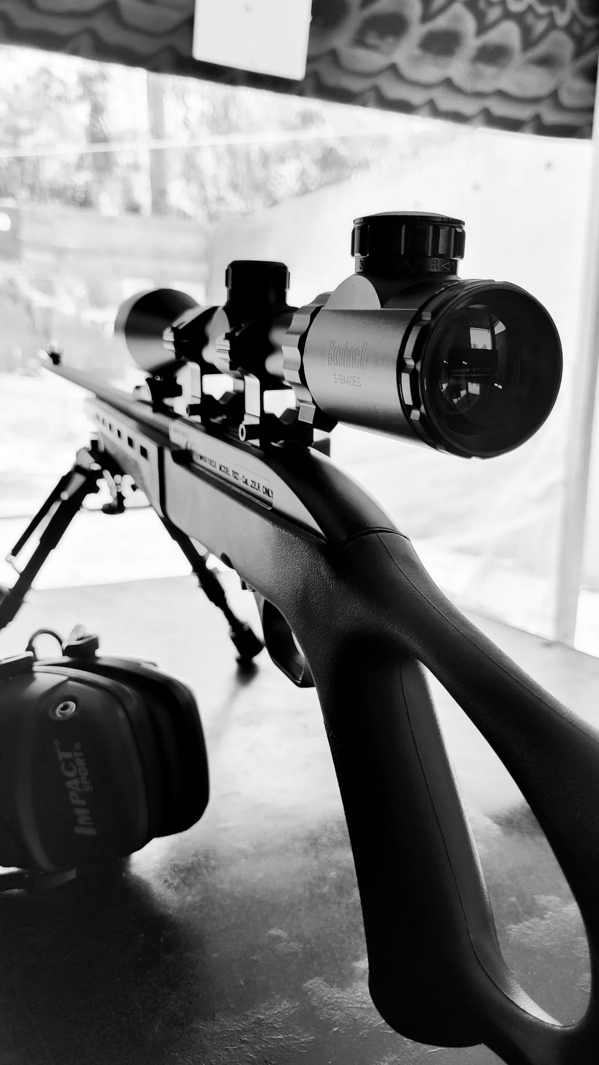 How to build a DOPE card: rifle scope elevation and windage turrets dialed on a bipod rifle